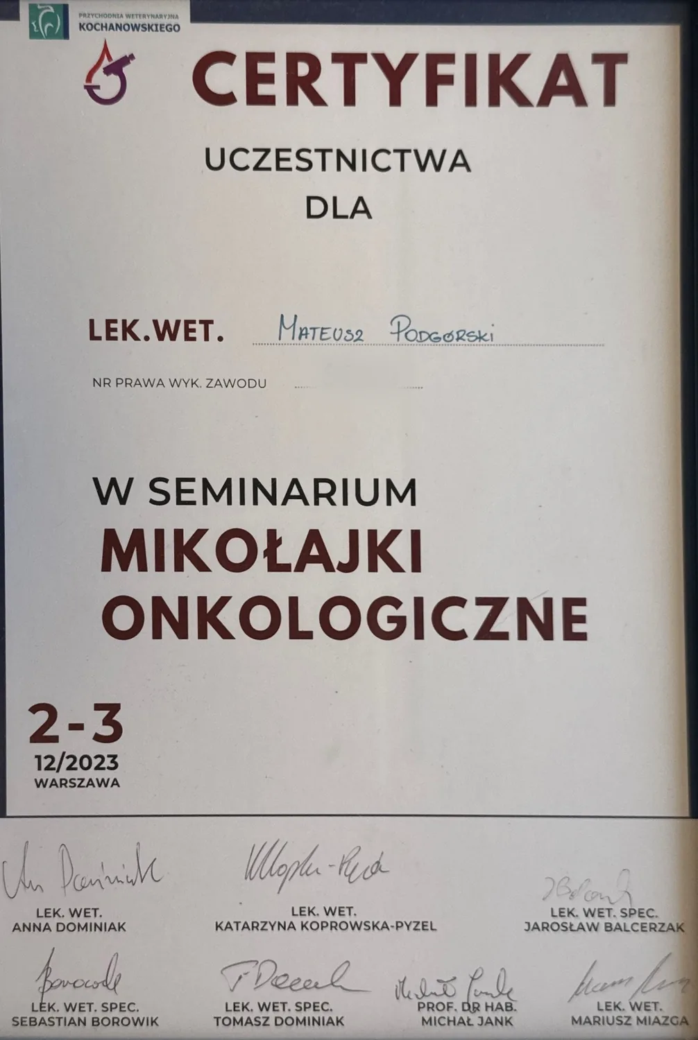 Mikołajki Onkologiczne